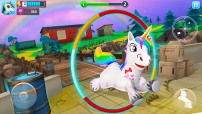 Baby Unicorn : Simulator Games سکرین شاٹس