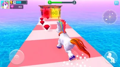 Baby Unicorn : Simulator Games سکرین شاٹس
