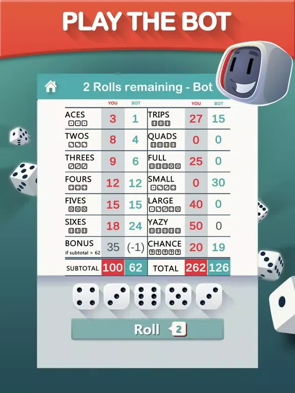 Screenshot di Yazy yatzy dice game iPad 