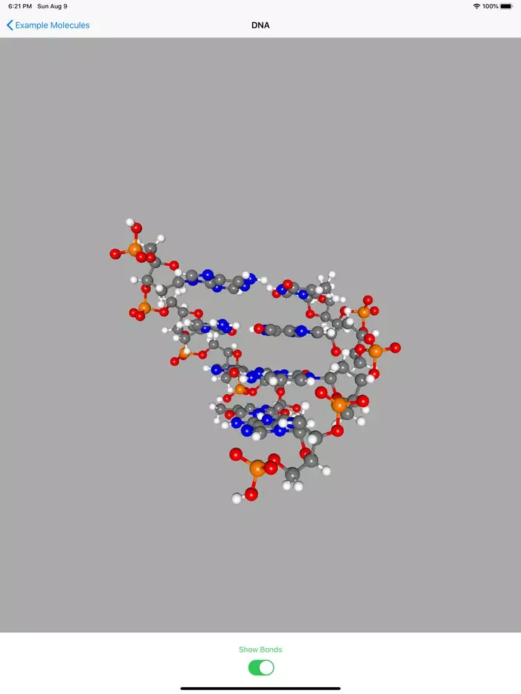 Molecular Explorer Lite iPad  Screenshots