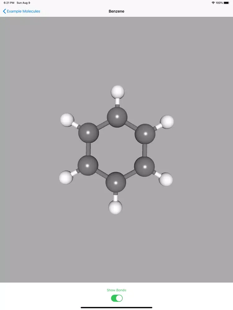 Molecular Explorer Lite iPad  Screenshots