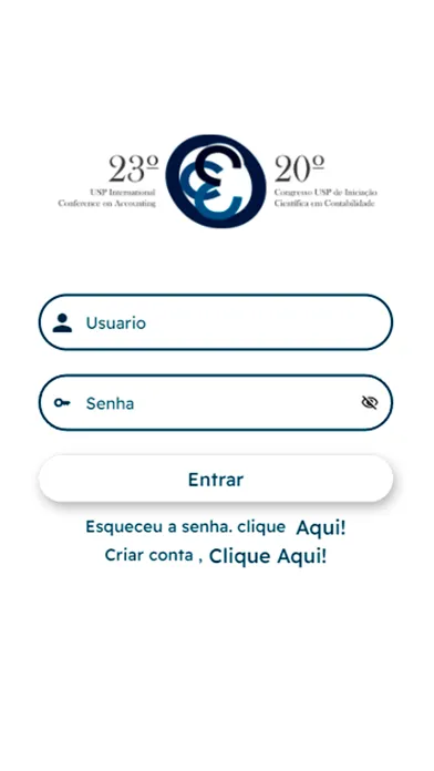 Ảnh chụp màn hình của Congresso USP de Contabilidade
