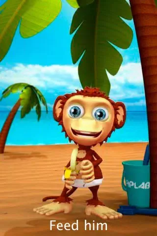Talking Baby Monkey স্ক্রিনশট