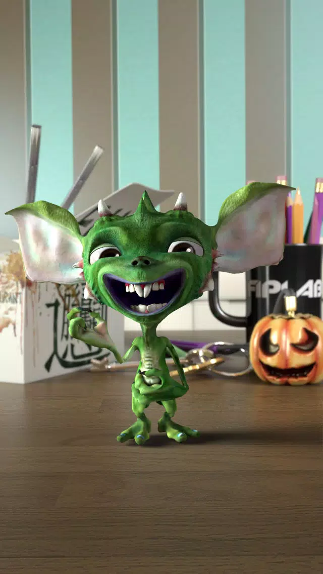 Capturas de tela do Talking Gremlin