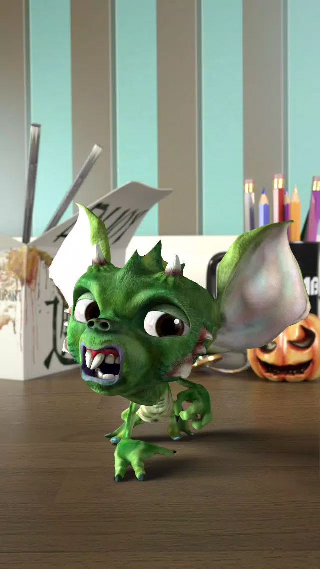 Capturas de tela do Talking Gremlin