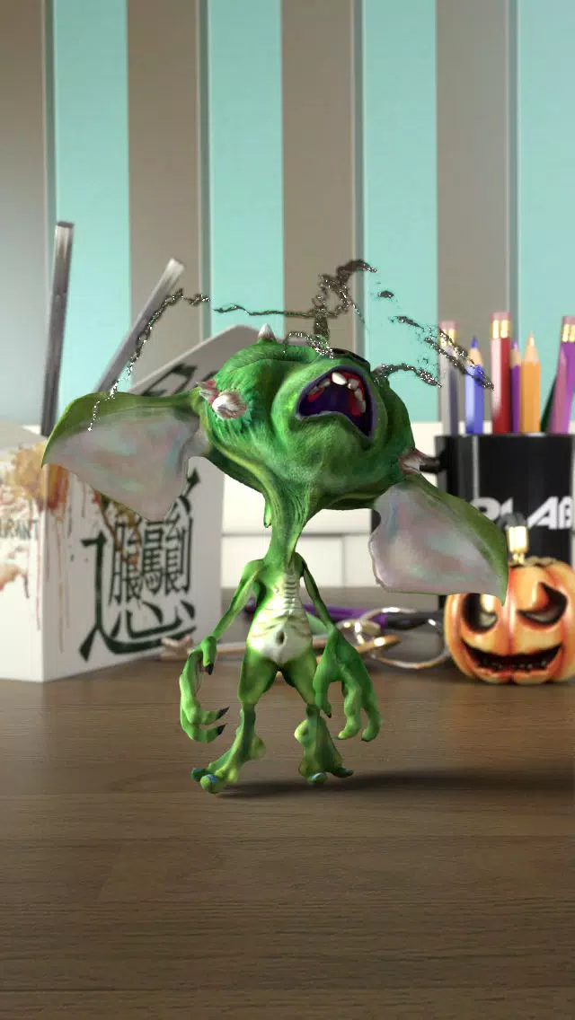 Capturas de tela do Talking Gremlin