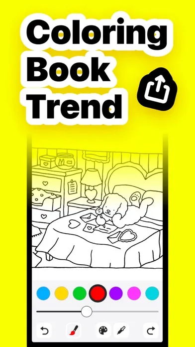 My Coloring Book Trend স্ক্রিনশট