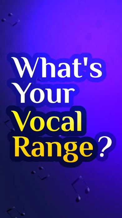 Captures d'écran de Sing Whiz - Vocal Range Test