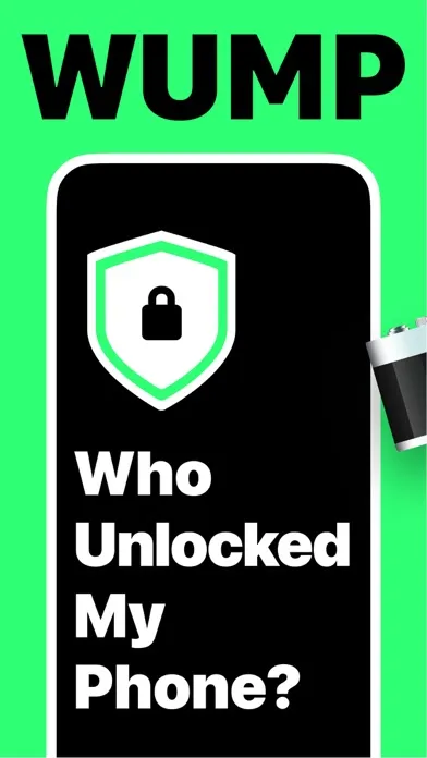 Tangkapan skrin WUMP - Who Touched My Phone?