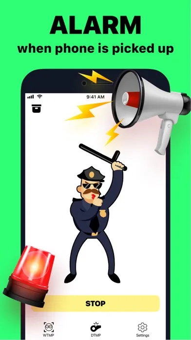 Tangkapan skrin WUMP - Who Touched My Phone?
