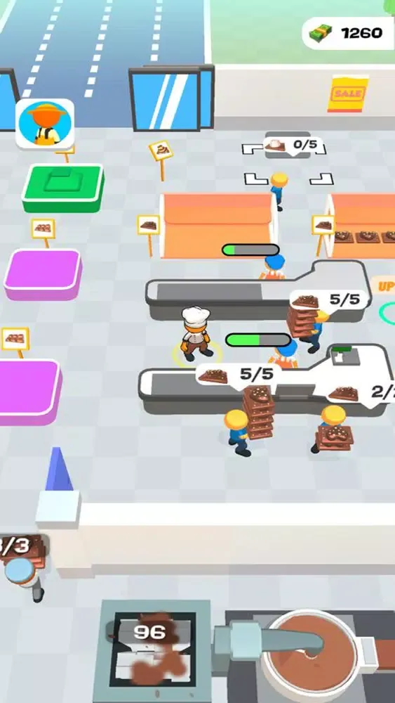 Capturas de tela do Chocolate Factory - Idle Games