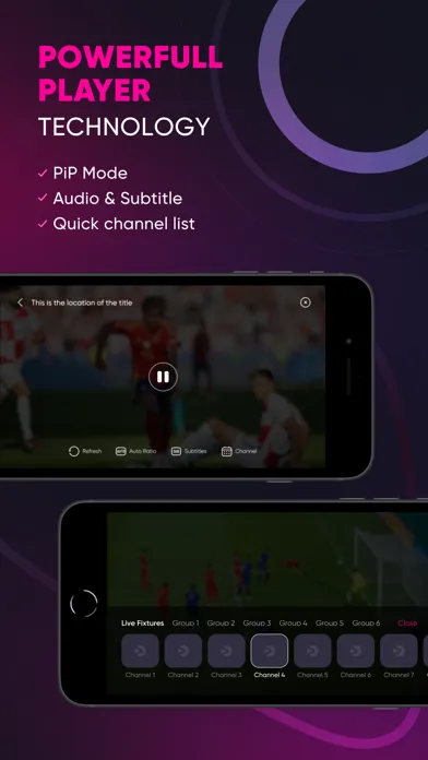 Ảnh chụp màn hình của Fir IPTV