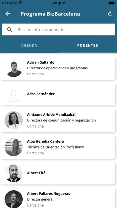 Capturas de pantalla de BizBCN i Saló de l’Ocupació