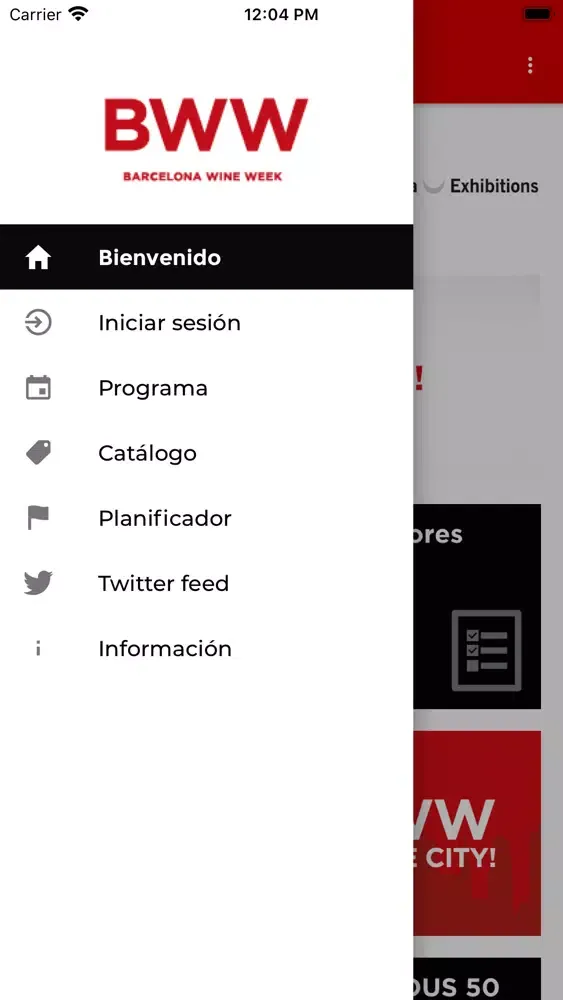 Tangkapan layar Barcelona Wine Week 2020