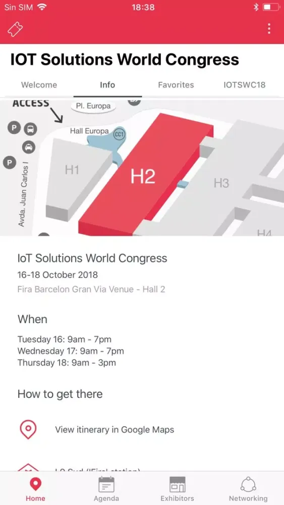 IOTS World Congress スクリーンショット