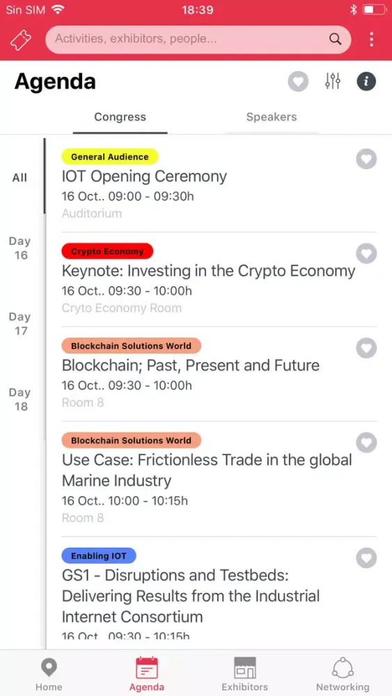 IOTS World Congress スクリーンショット