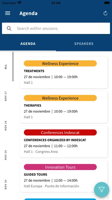 Screenshot di Piscina & Wellness Barcelona