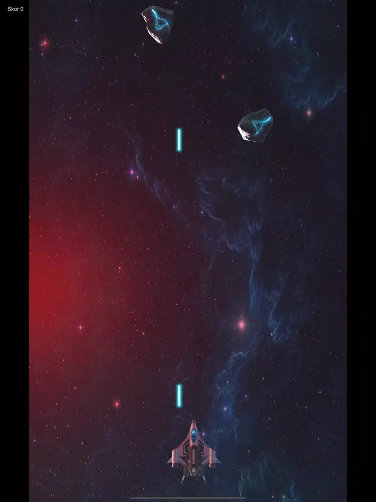 ภาพหน้าจอของ Space Shooter Asteroids iPad 
