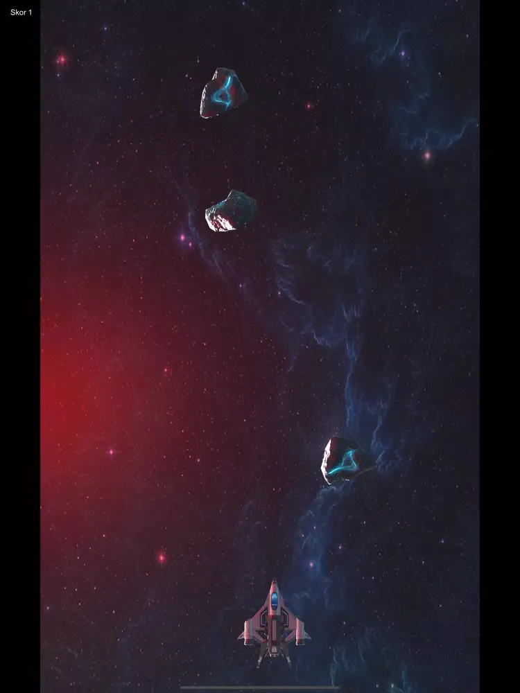 ภาพหน้าจอของ Space Shooter Asteroids iPad 