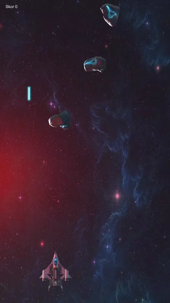 ภาพหน้าจอของ Space Shooter Asteroids