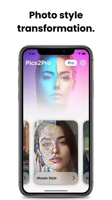Pics2Pro: AI Photo Editor, Art Screenshots