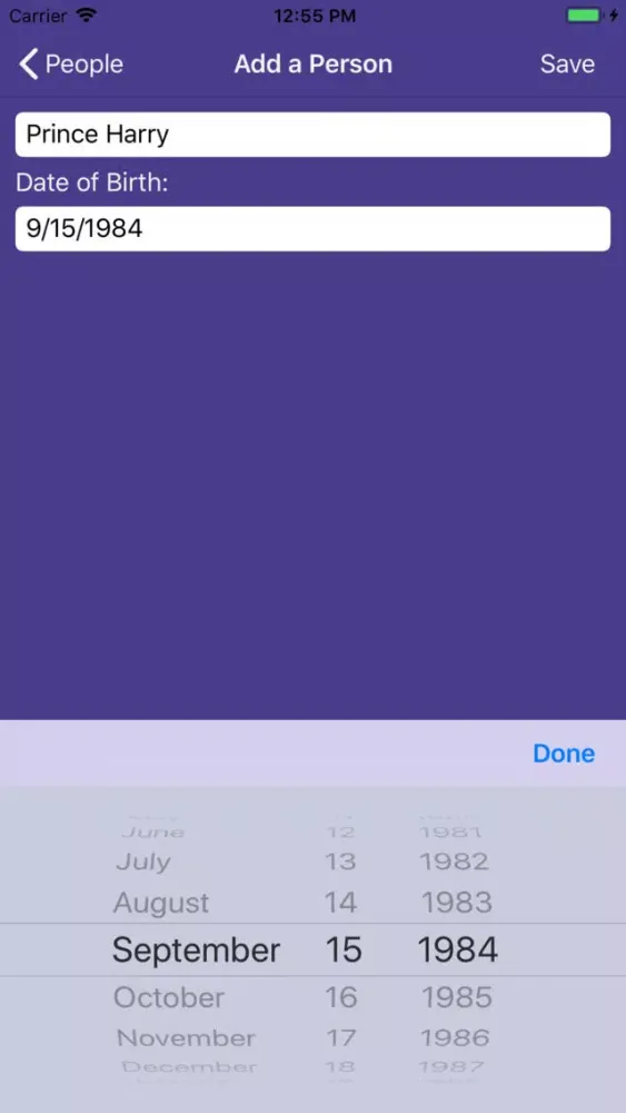 Screenshot di Your Life Graph