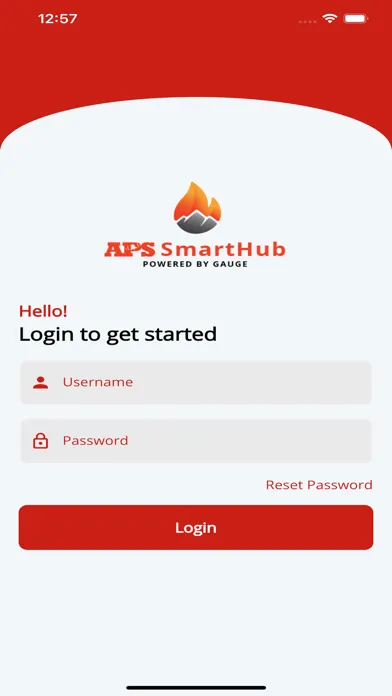 Screenshot di APS SmartHub