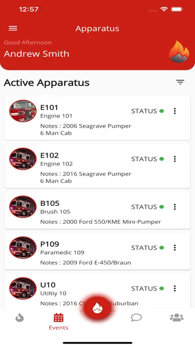 Screenshot di APS SmartHub