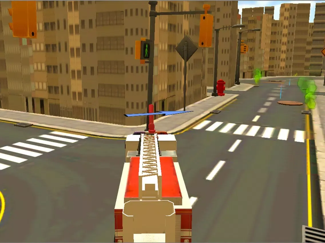 Fire Brigade Truck Simulator iPad  Screenshots