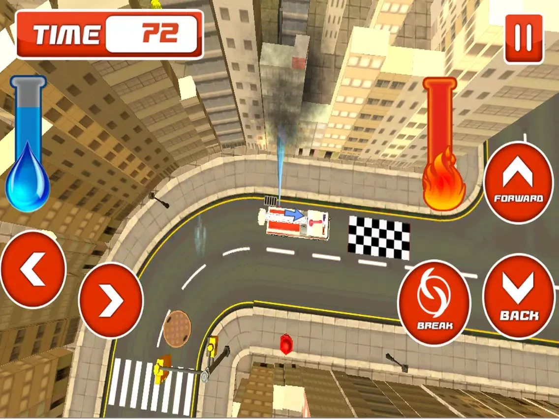 Fire Brigade Truck Simulator iPad  Screenshots