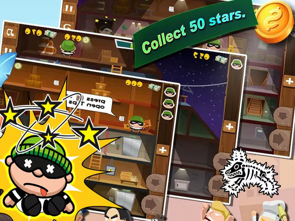 Burglar Bob iPad 应用截图