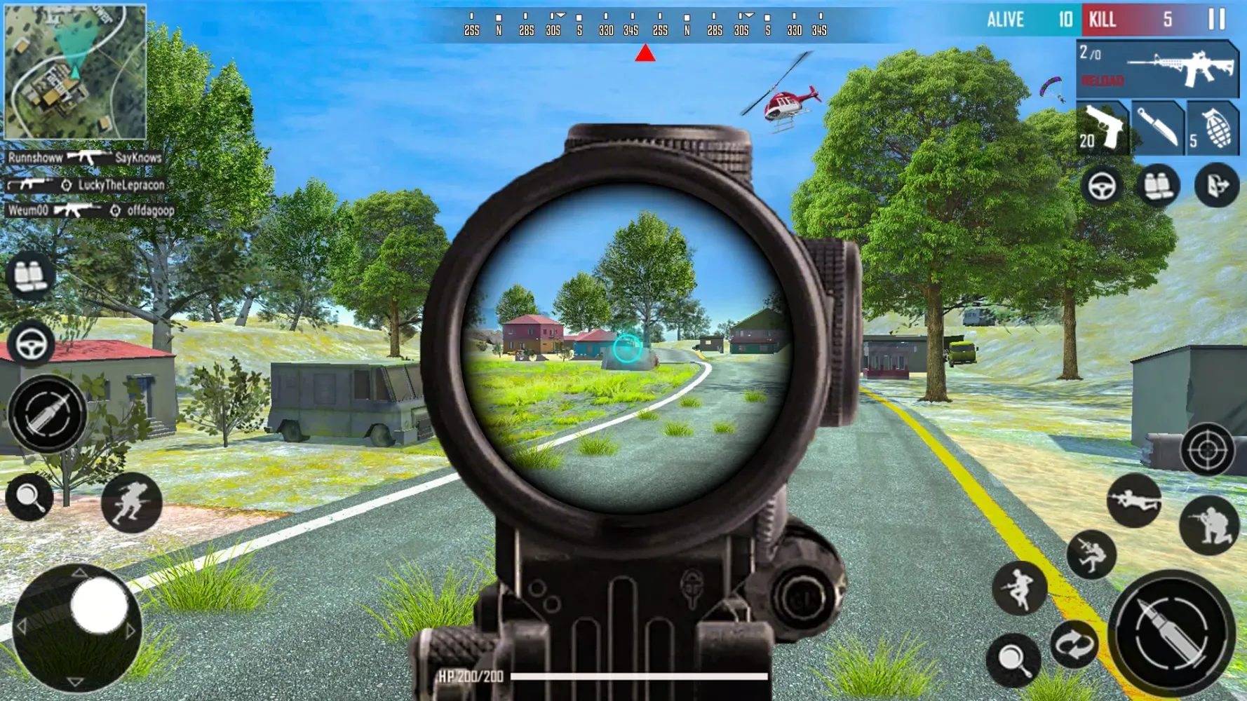 Fps Fire Battlegrounds Offline 스크린샷