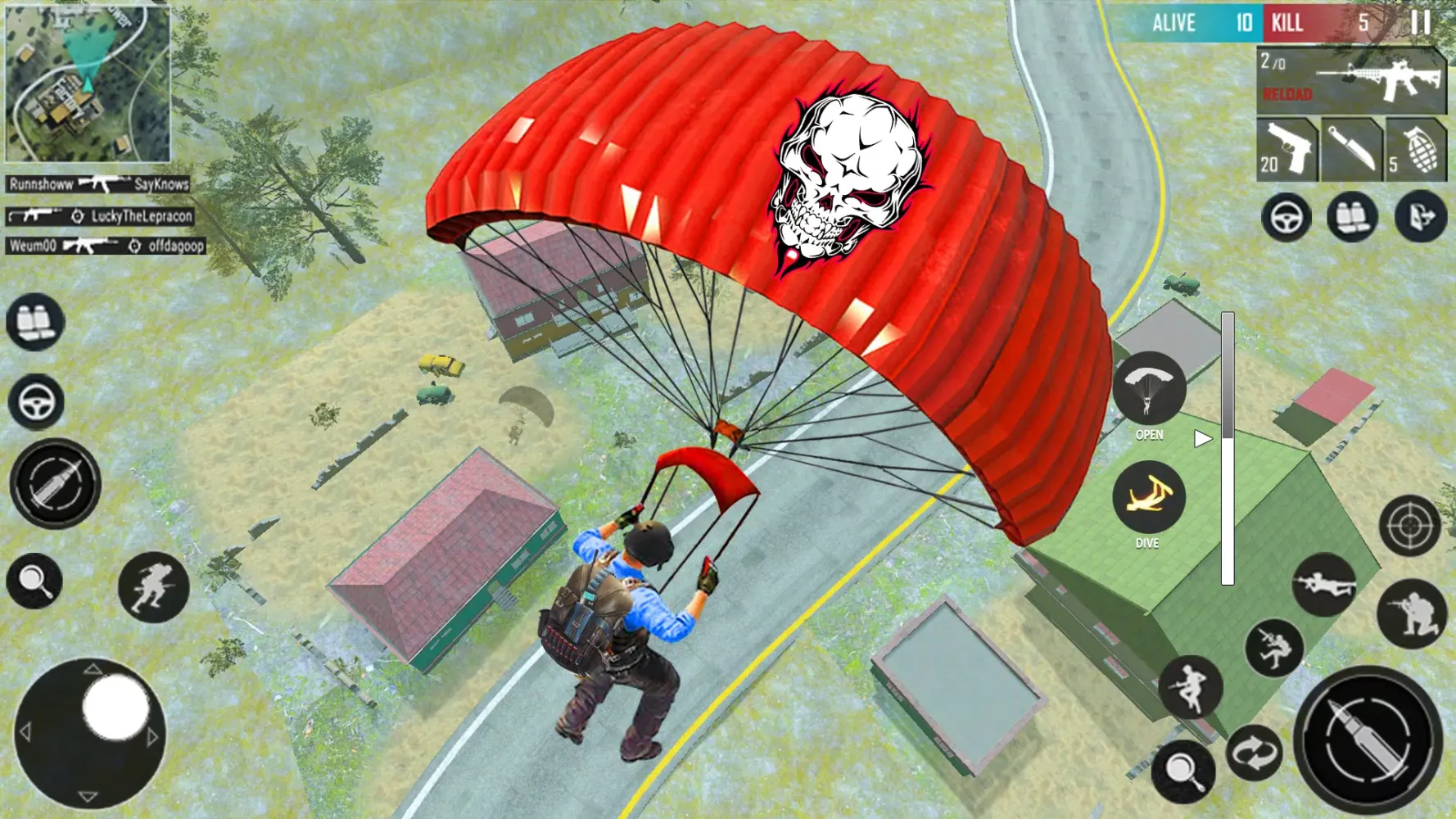 Fps Fire Battlegrounds Offline 스크린샷