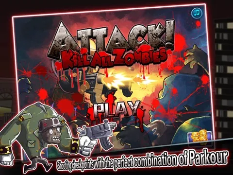 Attack! Kill all Zombies iPad  Screenshots