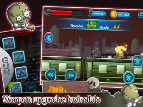 Attack! Kill all Zombies iPad  Screenshots