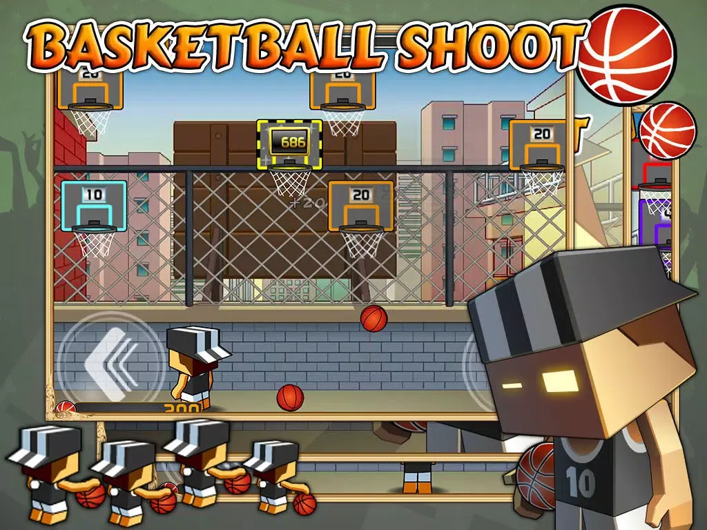 Basketball Shoot iPad  Screenshots