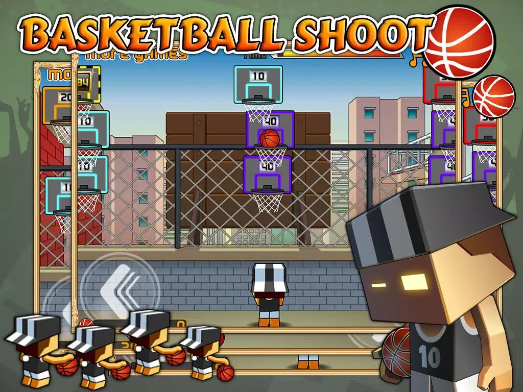 Basketball Shoot iPad  Screenshots