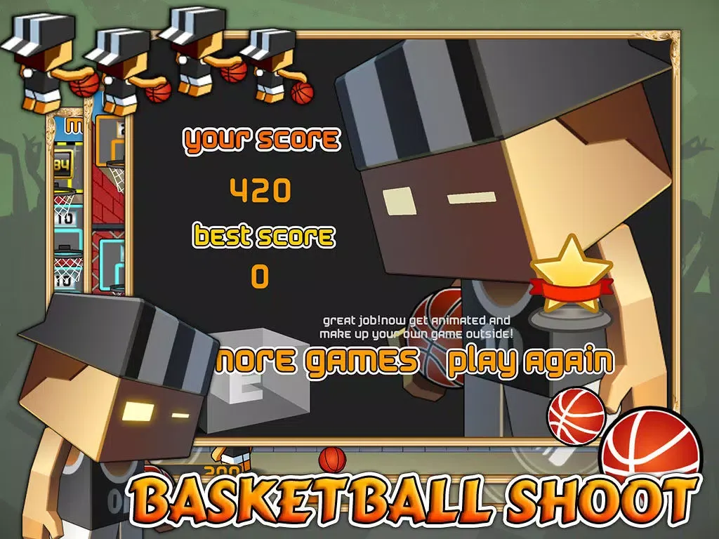 Basketball Shoot iPad  Screenshots