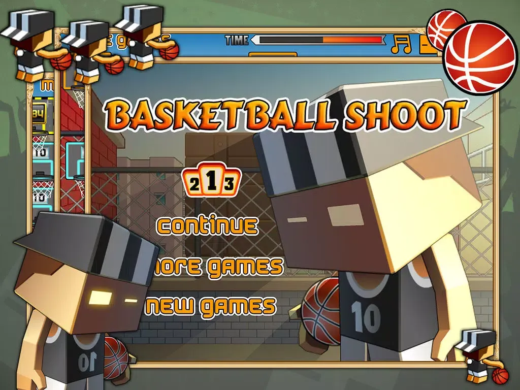 Basketball Shoot iPad  Screenshots