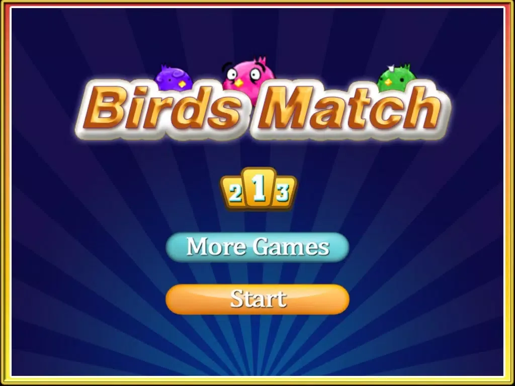 Birds Match iPad  Screenshots