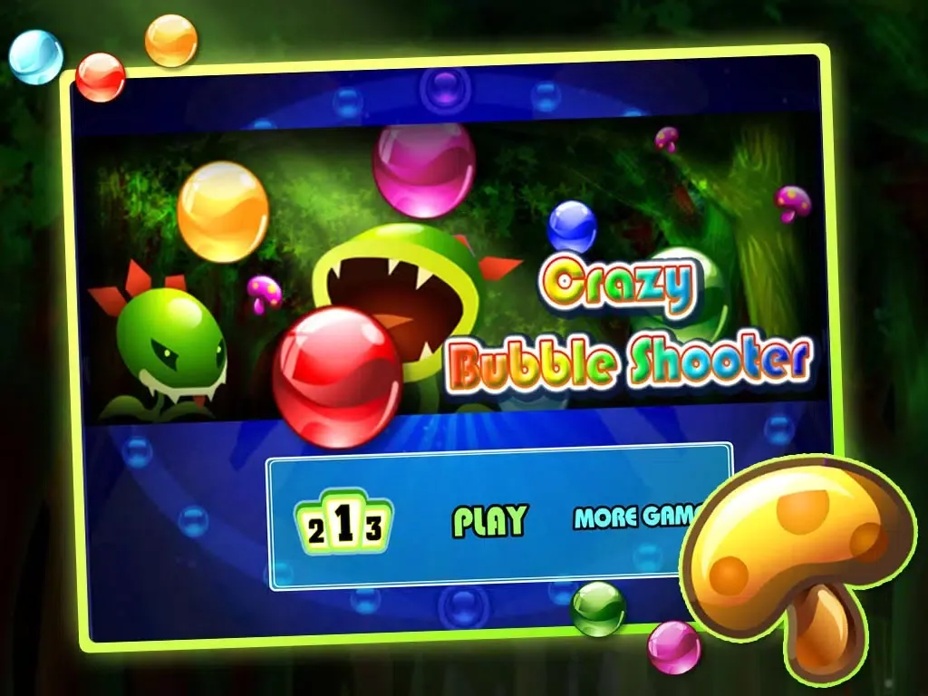 ภาพหน้าจอของ Crazy Bubble Shooter iPad 