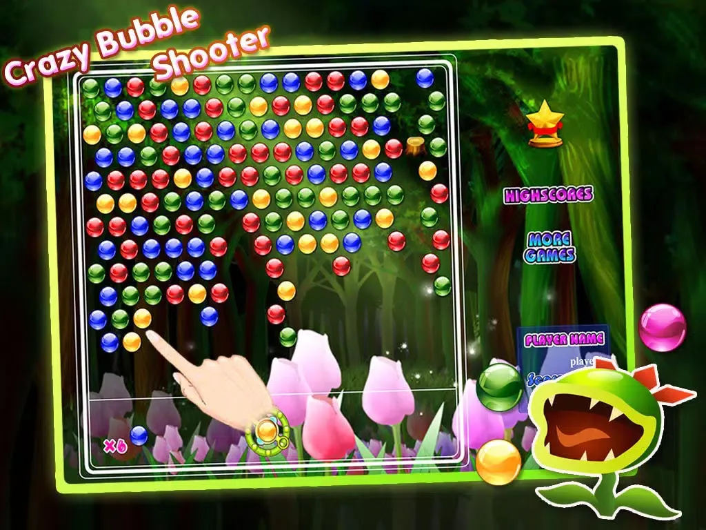 ภาพหน้าจอของ Crazy Bubble Shooter iPad 