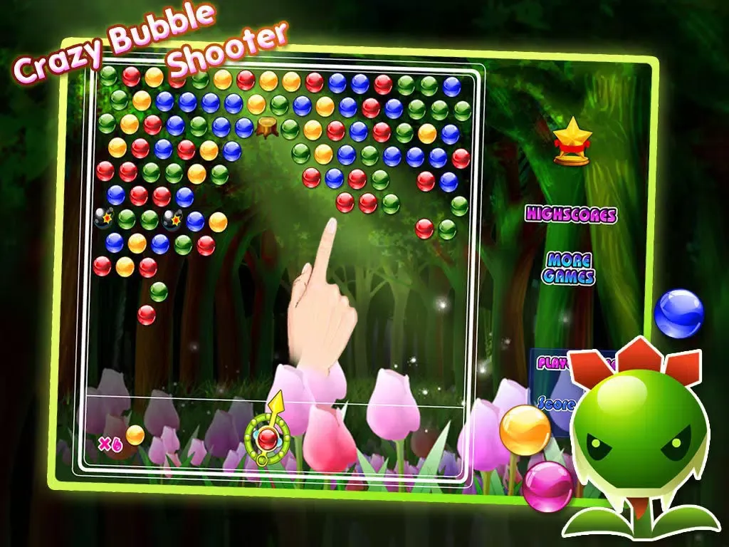 ภาพหน้าจอของ Crazy Bubble Shooter iPad 