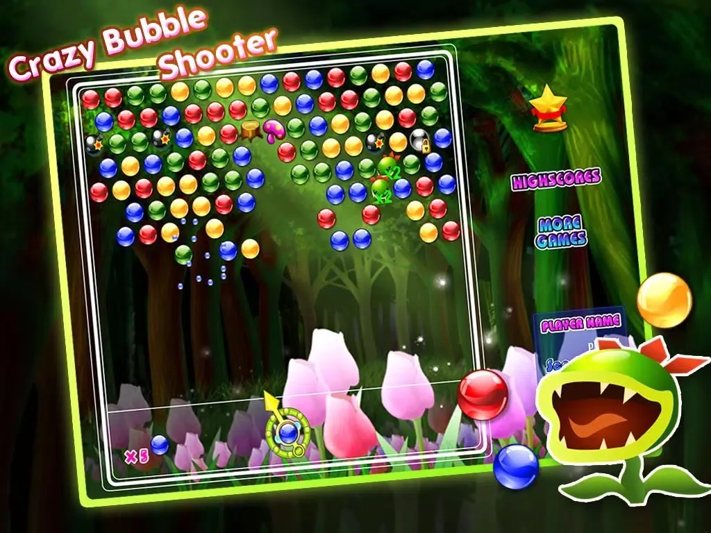 ภาพหน้าจอของ Crazy Bubble Shooter iPad 