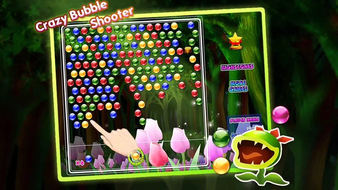 ภาพหน้าจอของ Crazy Bubble Shooter