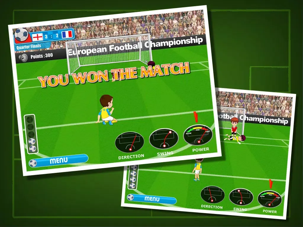 Free Kick Euro iPad  스크린샷