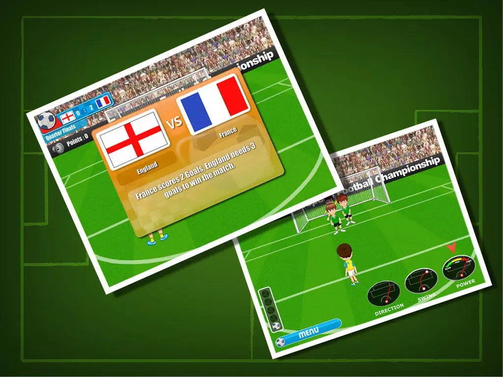 Free Kick Euro iPad  스크린샷