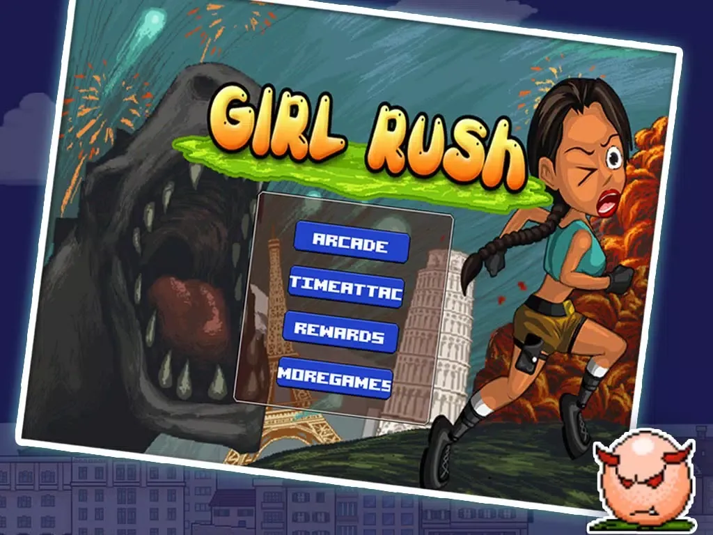 ภาพหน้าจอของ Girl Rush iPad 
