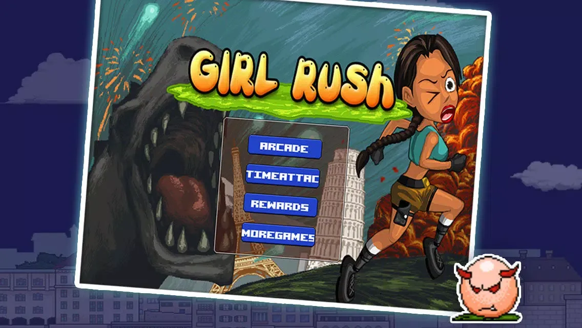 ภาพหน้าจอของ Girl Rush
