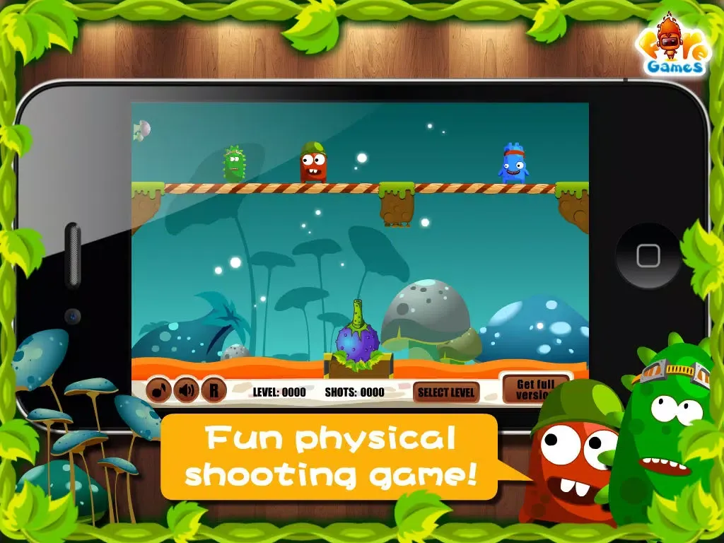 Capturas de tela do Plants vs Monster iPad 